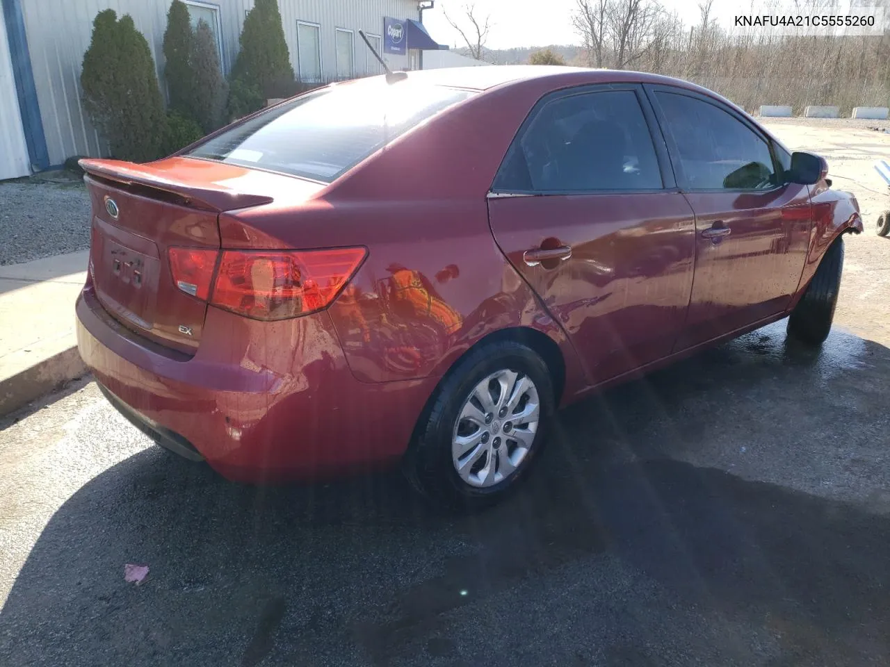 2012 Kia Forte Ex VIN: KNAFU4A21C5555260 Lot: 46007474