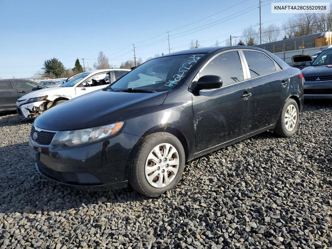 2012 Kia Forte Lx VIN: KNAFT4A28C5520928 Lot: 46212364