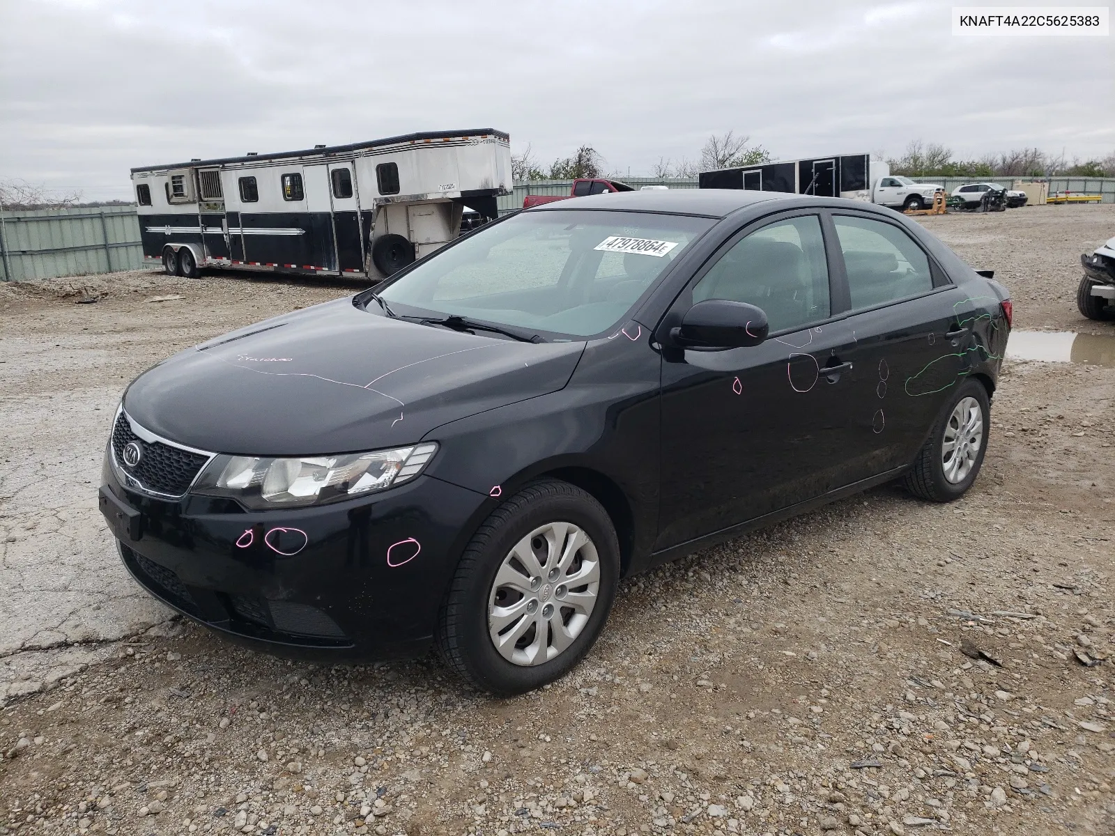 KNAFT4A22C5625383 2012 Kia Forte Lx