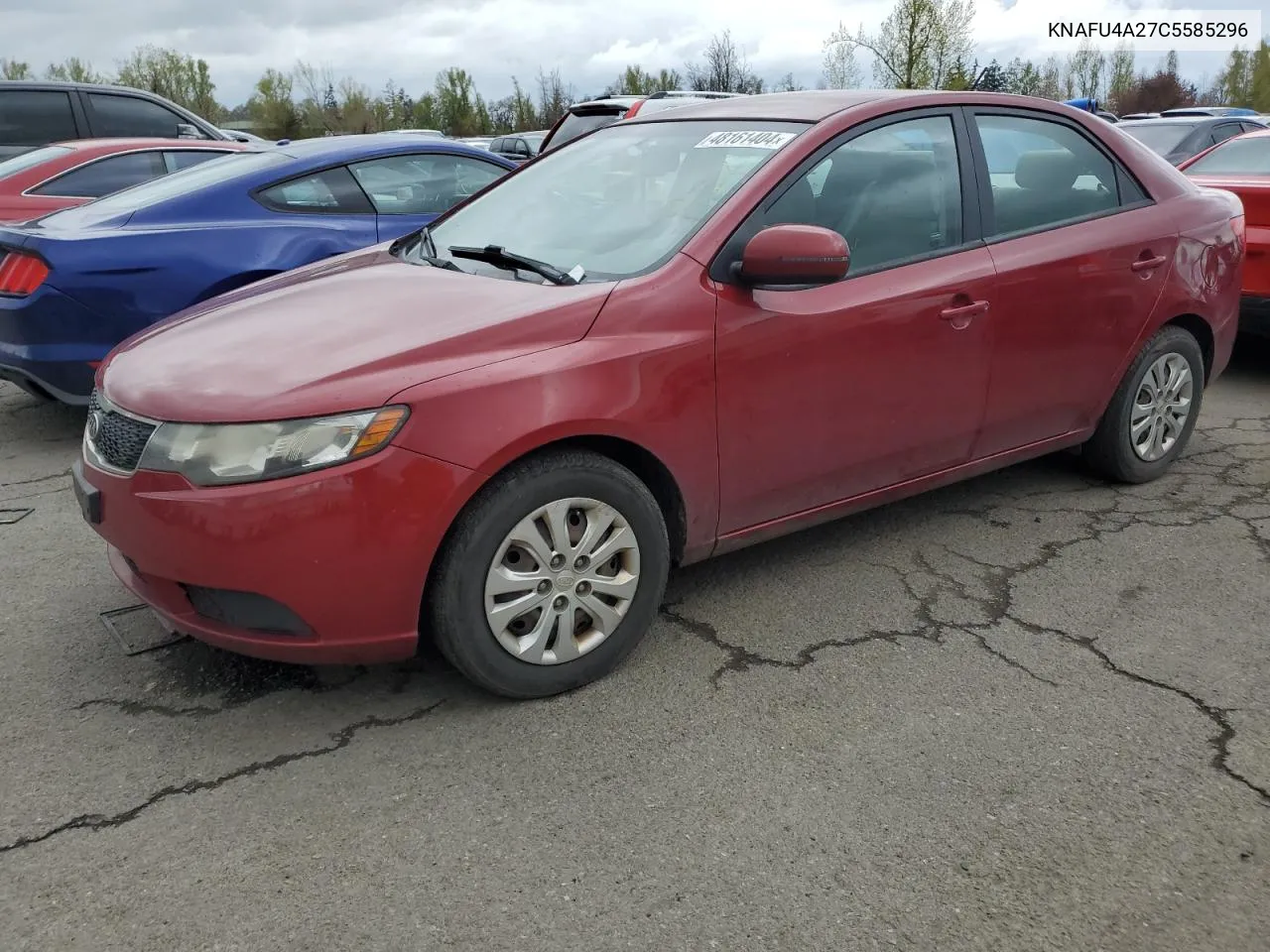 KNAFU4A27C5585296 2012 Kia Forte Ex