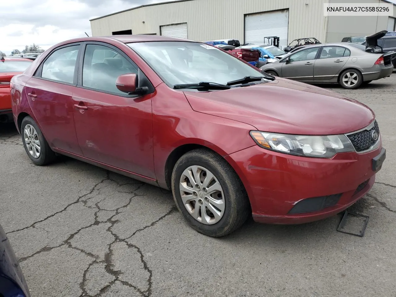 KNAFU4A27C5585296 2012 Kia Forte Ex