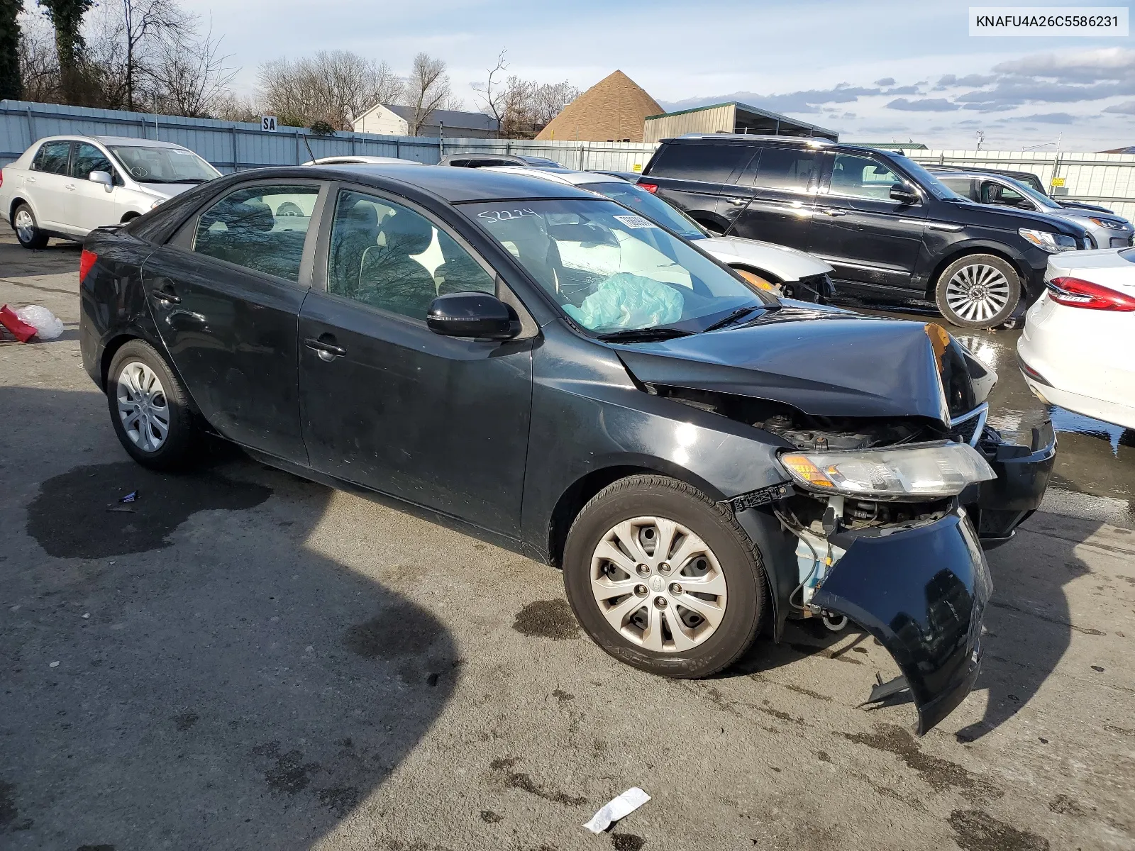 KNAFU4A26C5586231 2012 Kia Forte Ex