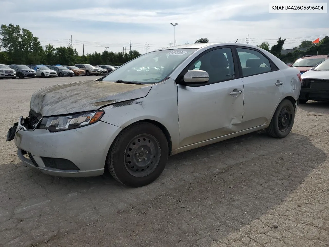 2012 Kia Forte Ex VIN: KNAFU4A26C5596404 Lot: 61070394