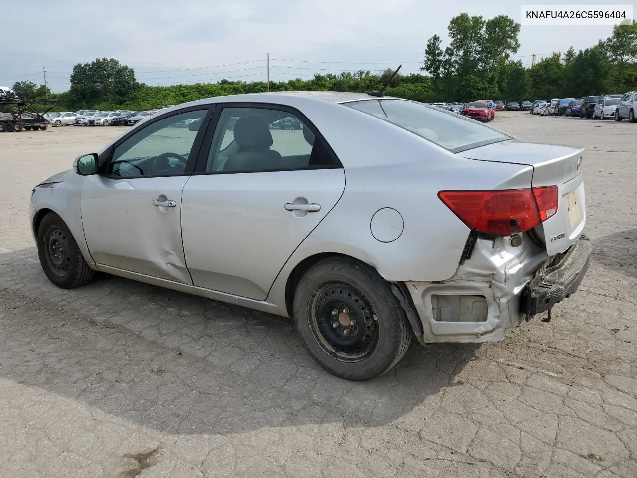 2012 Kia Forte Ex VIN: KNAFU4A26C5596404 Lot: 61070394