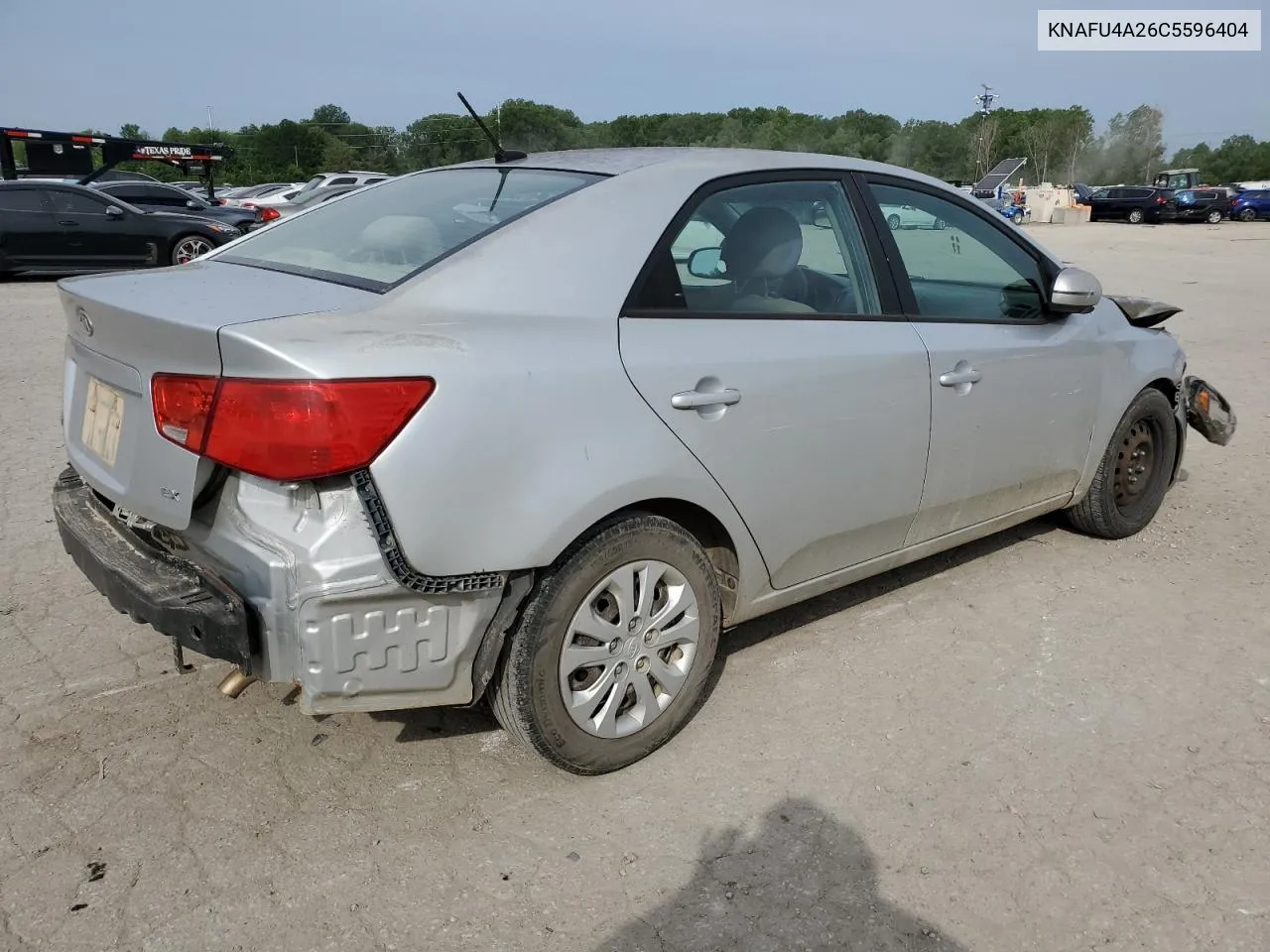 2012 Kia Forte Ex VIN: KNAFU4A26C5596404 Lot: 61070394