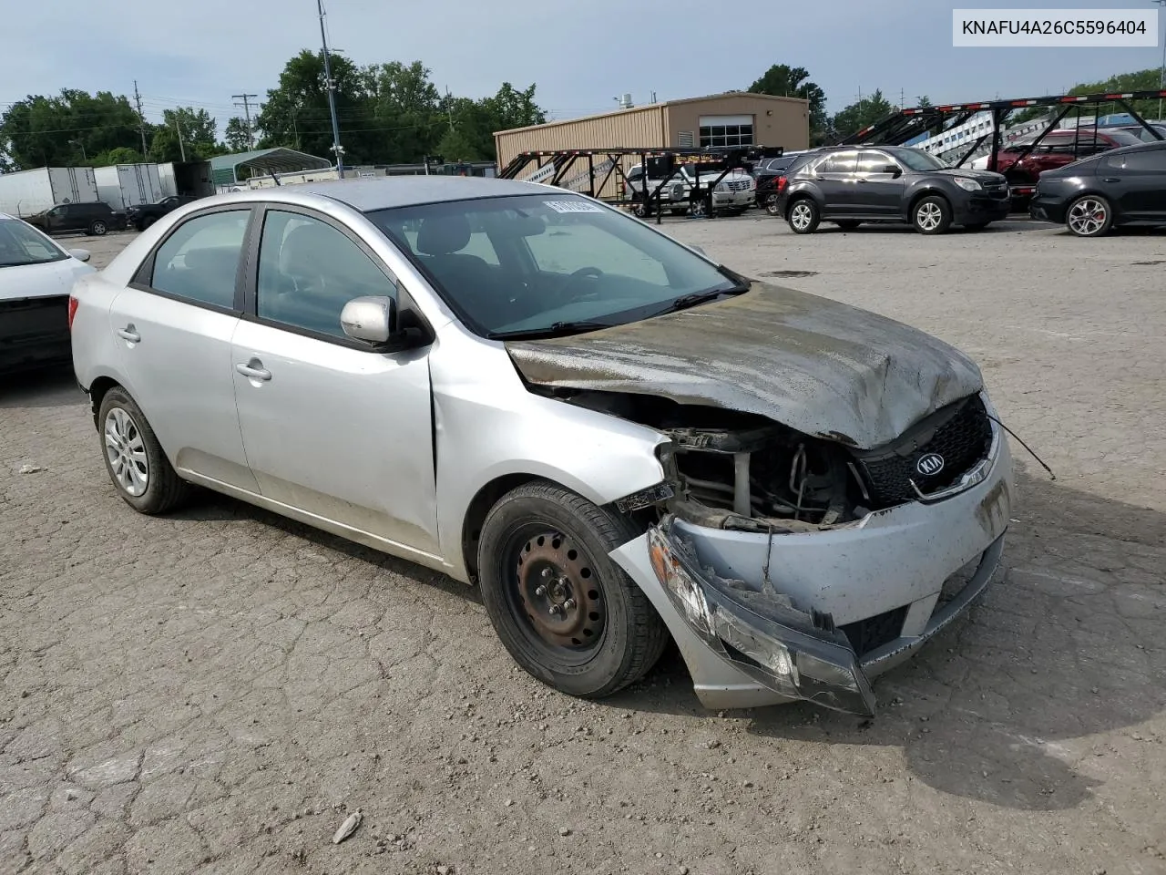 2012 Kia Forte Ex VIN: KNAFU4A26C5596404 Lot: 61070394