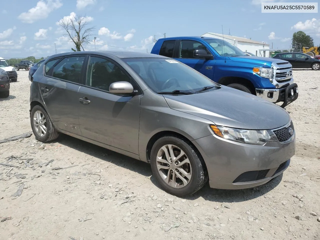 KNAFU5A25C5570589 2012 Kia Forte Ex