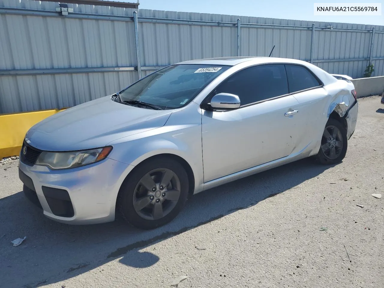 KNAFU6A21C5569784 2012 Kia Forte Ex