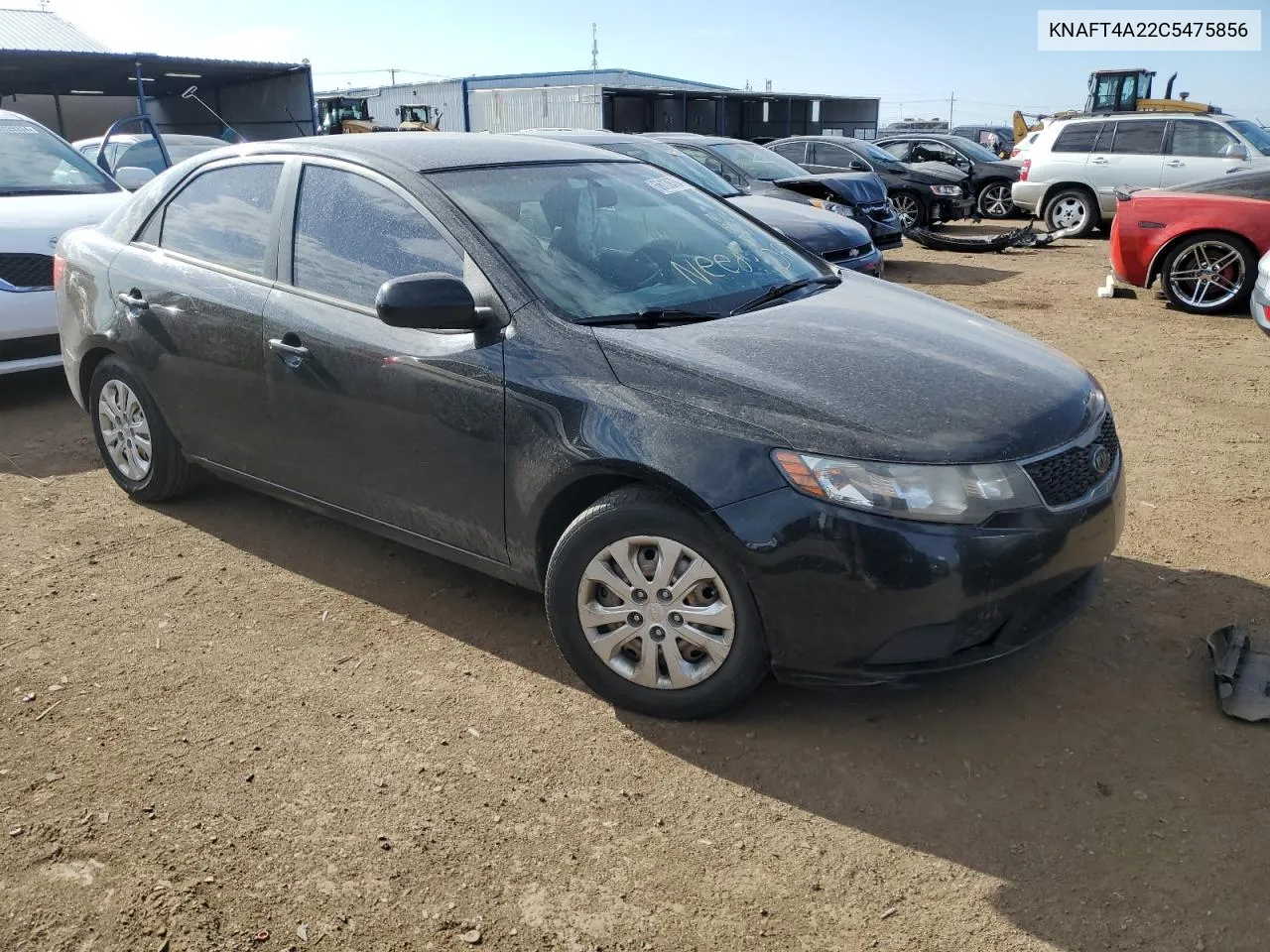 KNAFT4A22C5475856 2012 Kia Forte Lx