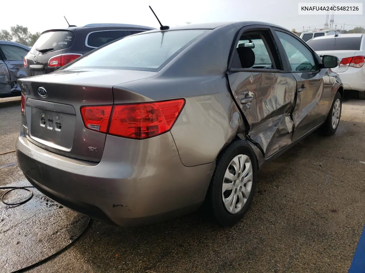 KNAFU4A24C5482126 2012 Kia Forte Ex