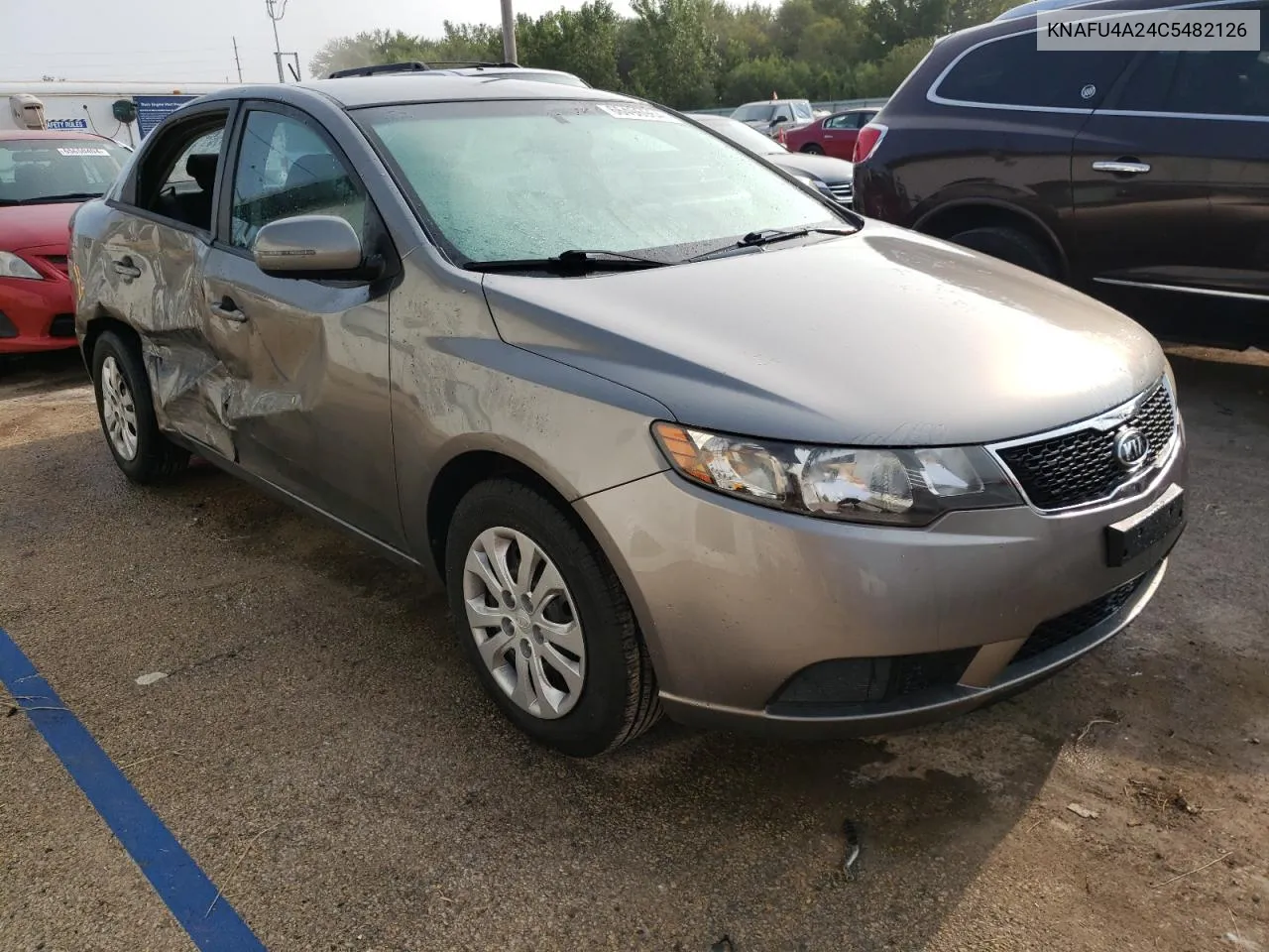 KNAFU4A24C5482126 2012 Kia Forte Ex