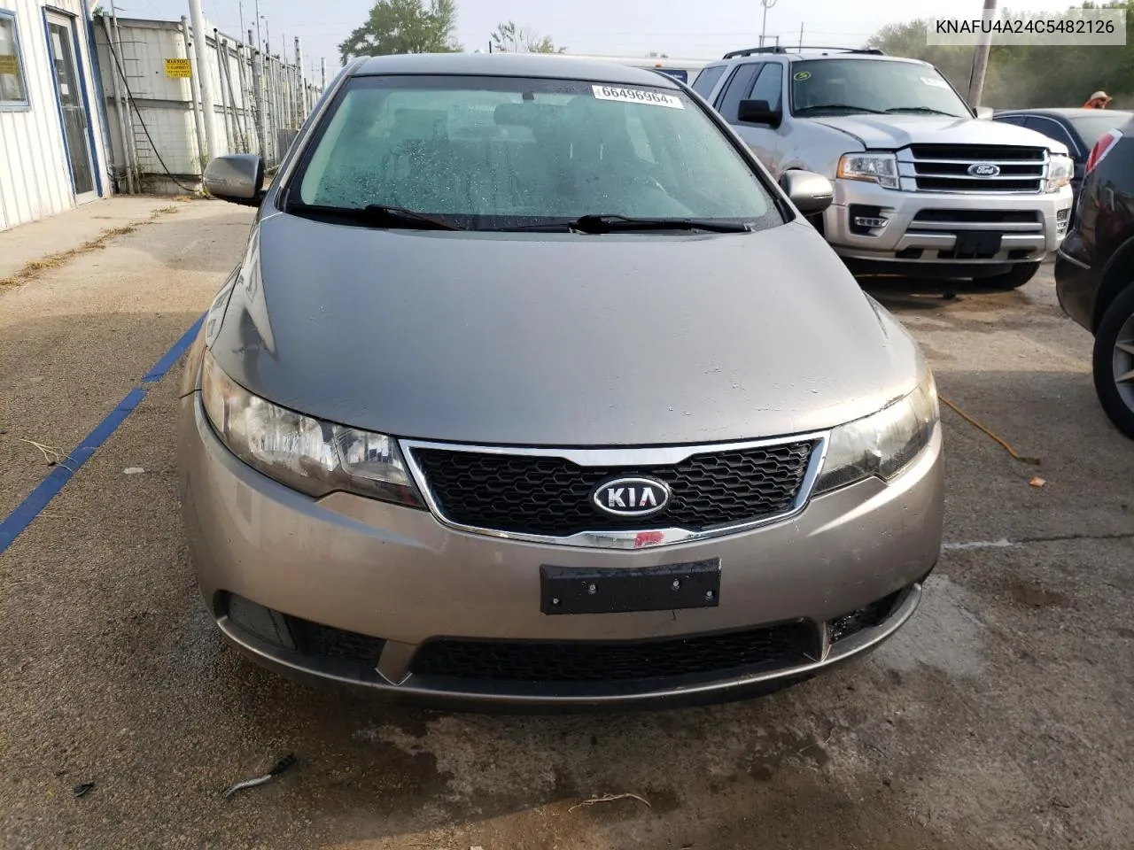 2012 Kia Forte Ex VIN: KNAFU4A24C5482126 Lot: 66496964