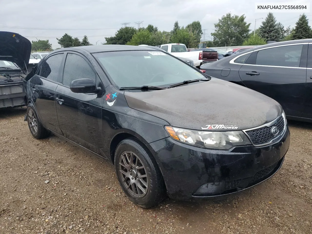 KNAFU4A27C5568594 2012 Kia Forte Ex