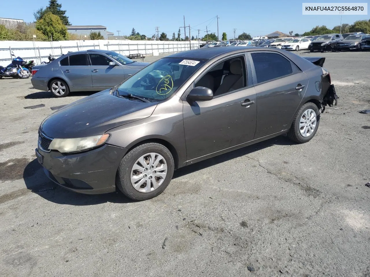 KNAFU4A27C5564870 2012 Kia Forte Ex