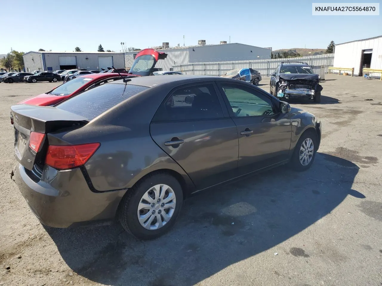 2012 Kia Forte Ex VIN: KNAFU4A27C5564870 Lot: 67554634