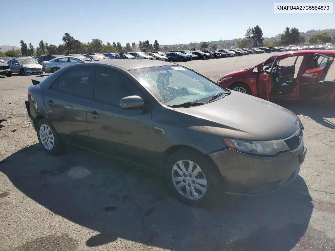 KNAFU4A27C5564870 2012 Kia Forte Ex