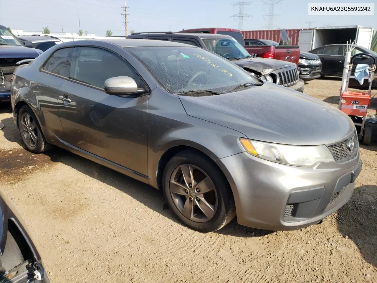 2012 Kia Forte Ex VIN: KNAFU6A23C5592242 Lot: 68179434