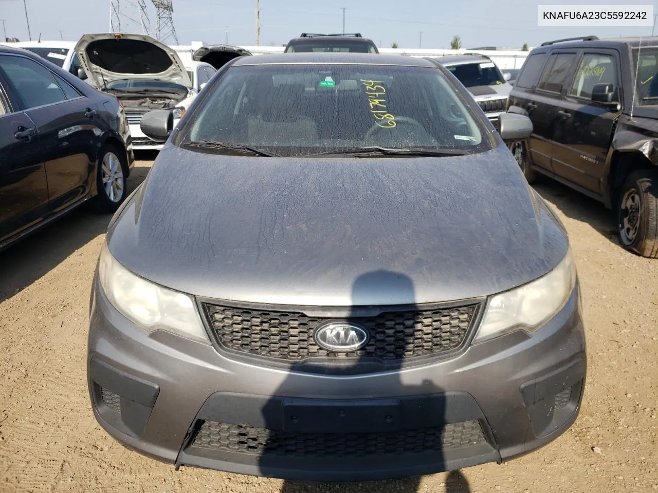 2012 Kia Forte Ex VIN: KNAFU6A23C5592242 Lot: 68179434