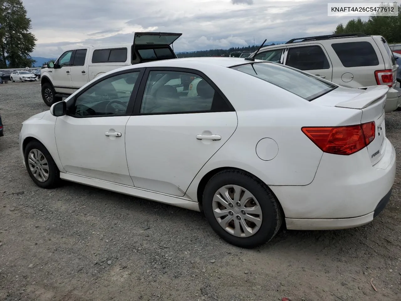 2012 Kia Forte Lx VIN: KNAFT4A26C5477612 Lot: 68190964