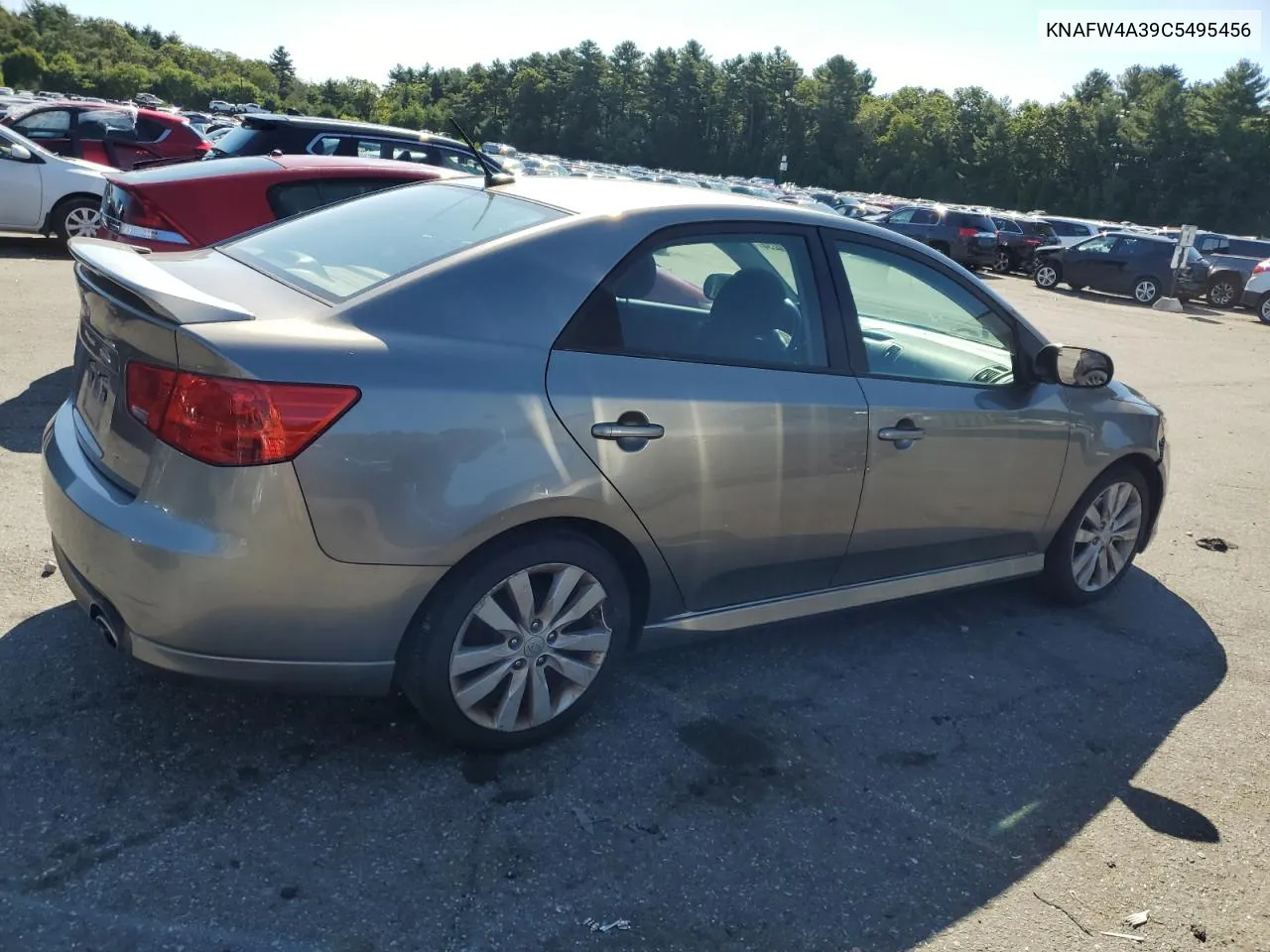 2012 Kia Forte Sx VIN: KNAFW4A39C5495456 Lot: 68220234