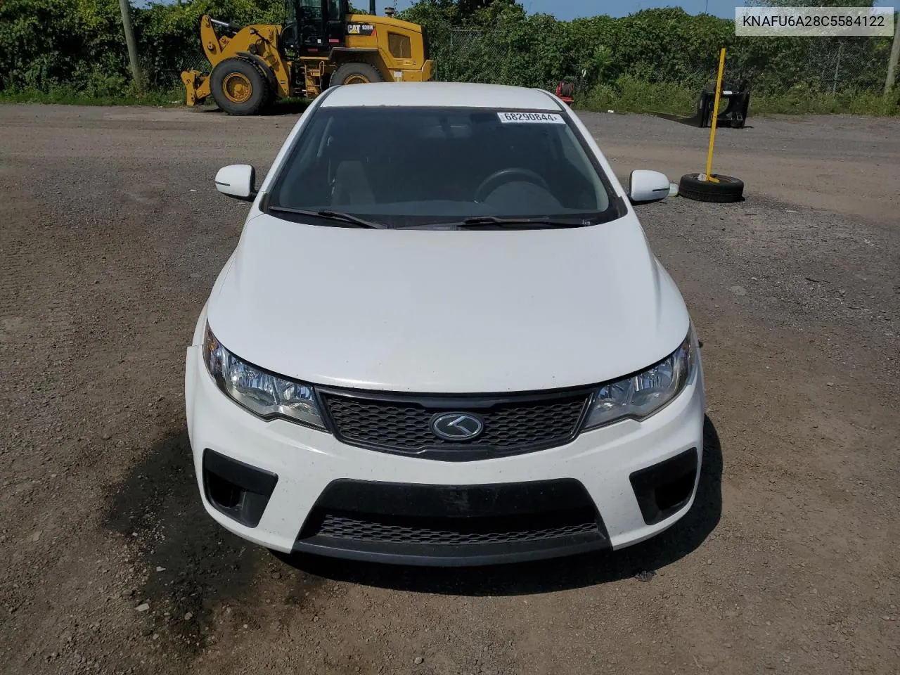 KNAFU6A28C5584122 2012 Kia Forte Ex