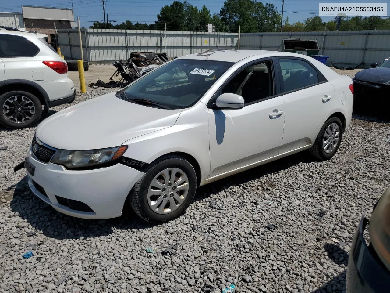 2012 Kia Forte Ex VIN: KNAFU4A21C5563455 Lot: 68427374