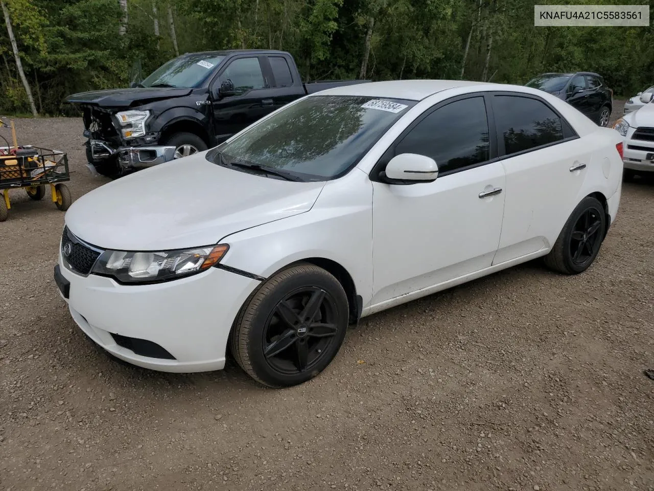 2012 Kia Forte Ex VIN: KNAFU4A21C5583561 Lot: 68759584