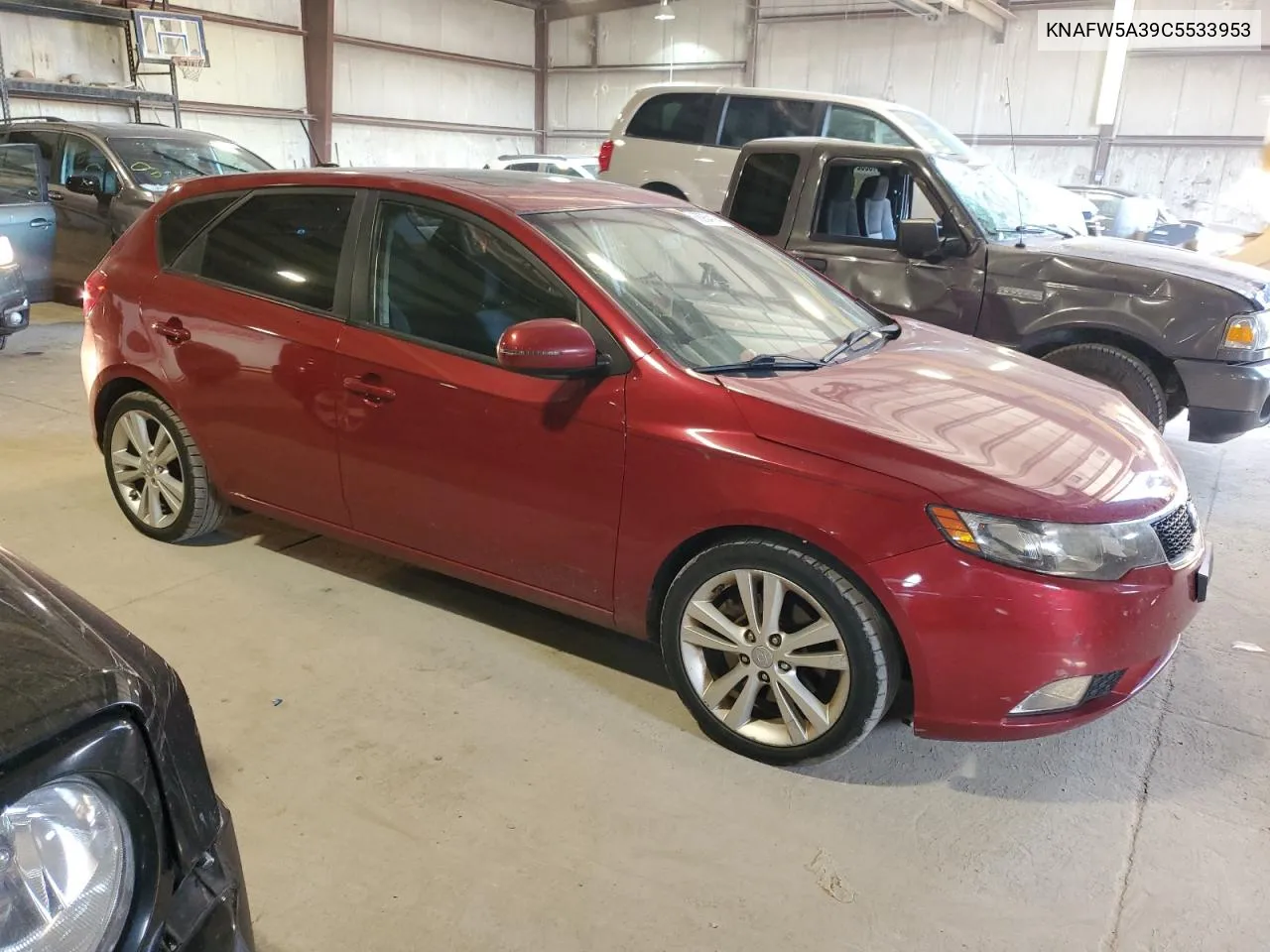 2012 Kia Forte Sx VIN: KNAFW5A39C5533953 Lot: 68934194