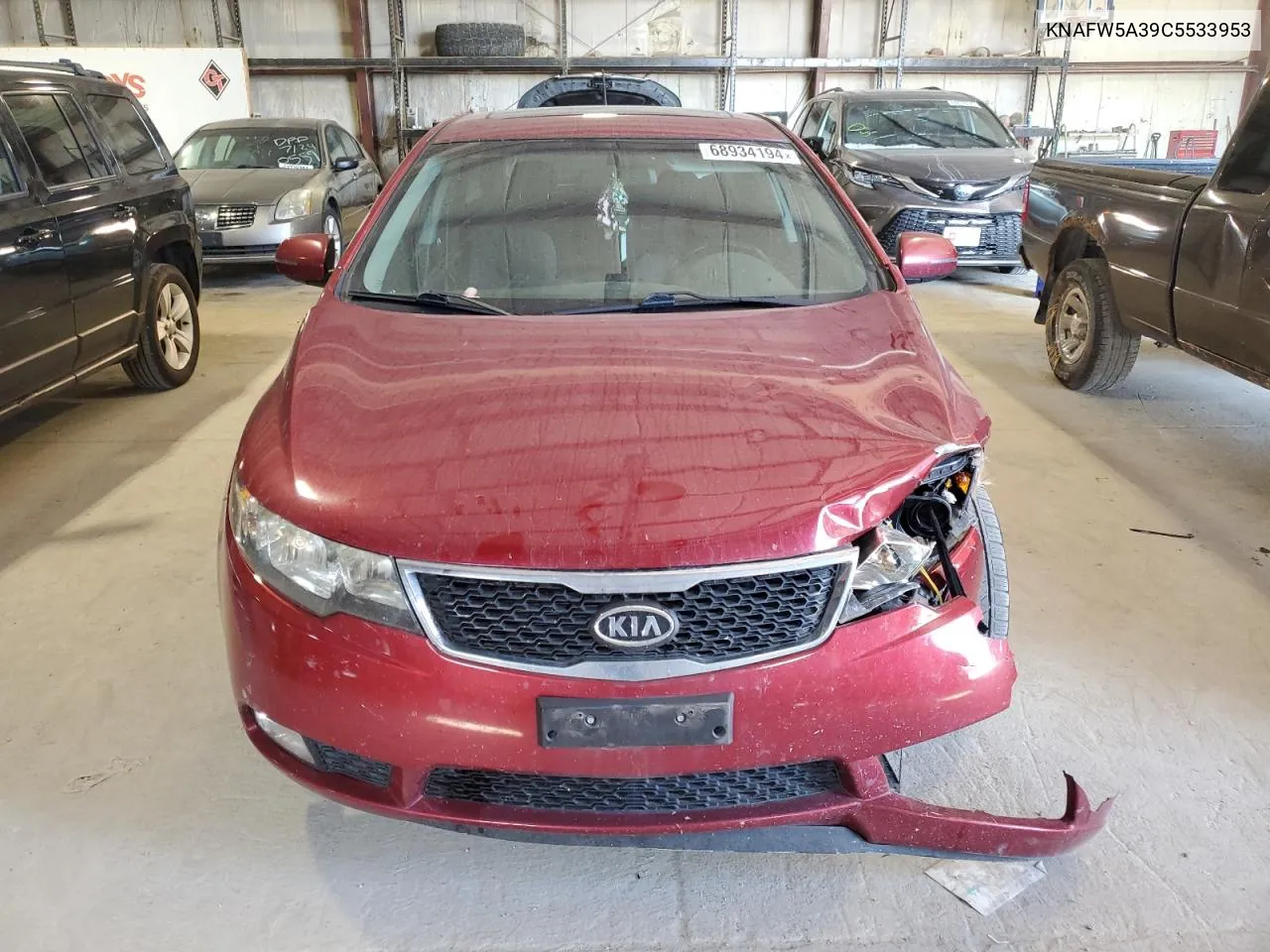 KNAFW5A39C5533953 2012 Kia Forte Sx