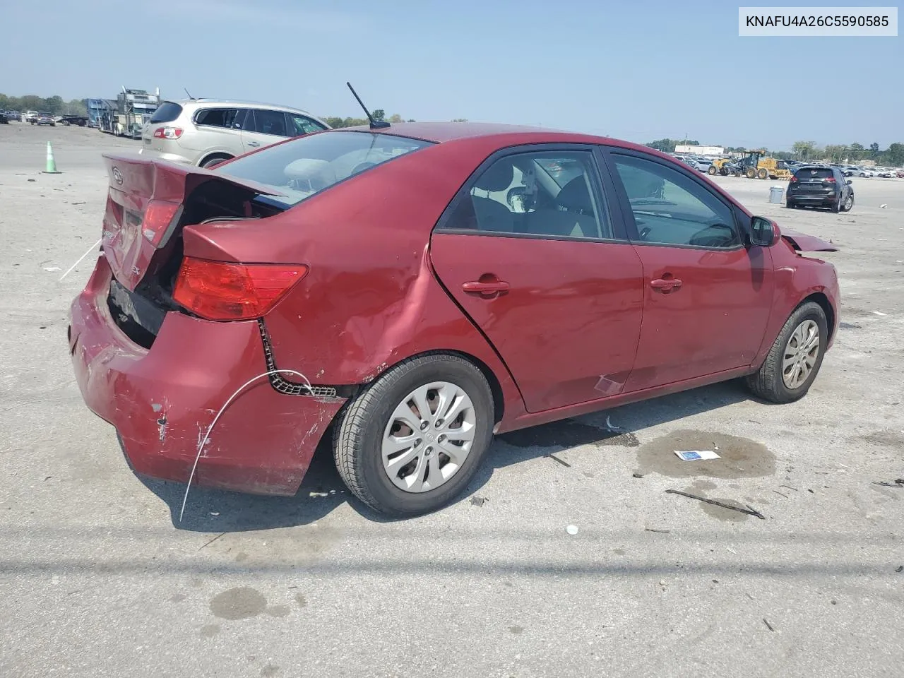 KNAFU4A26C5590585 2012 Kia Forte Ex