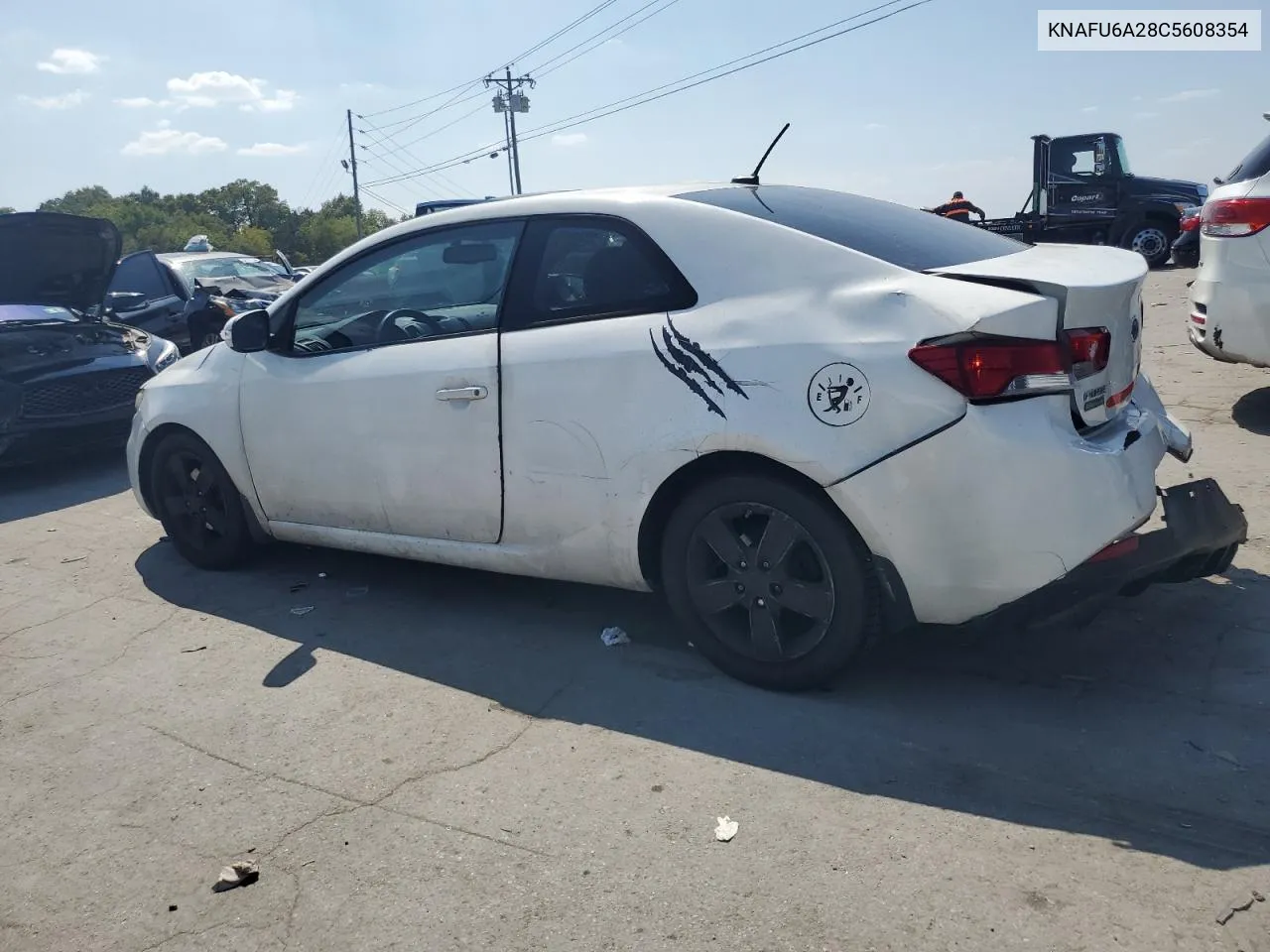 2012 Kia Forte Ex VIN: KNAFU6A28C5608354 Lot: 69318694