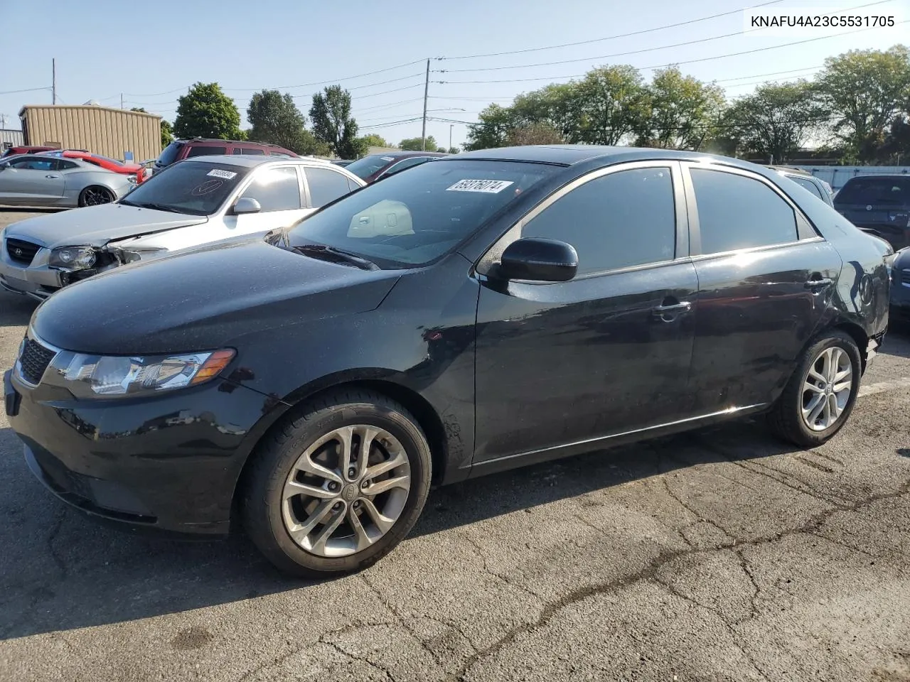 2012 Kia Forte Ex VIN: KNAFU4A23C5531705 Lot: 69376074