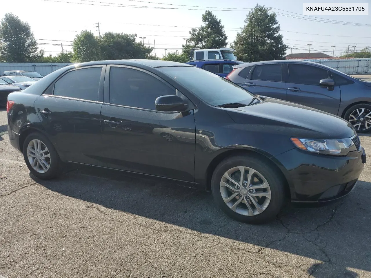 2012 Kia Forte Ex VIN: KNAFU4A23C5531705 Lot: 69376074