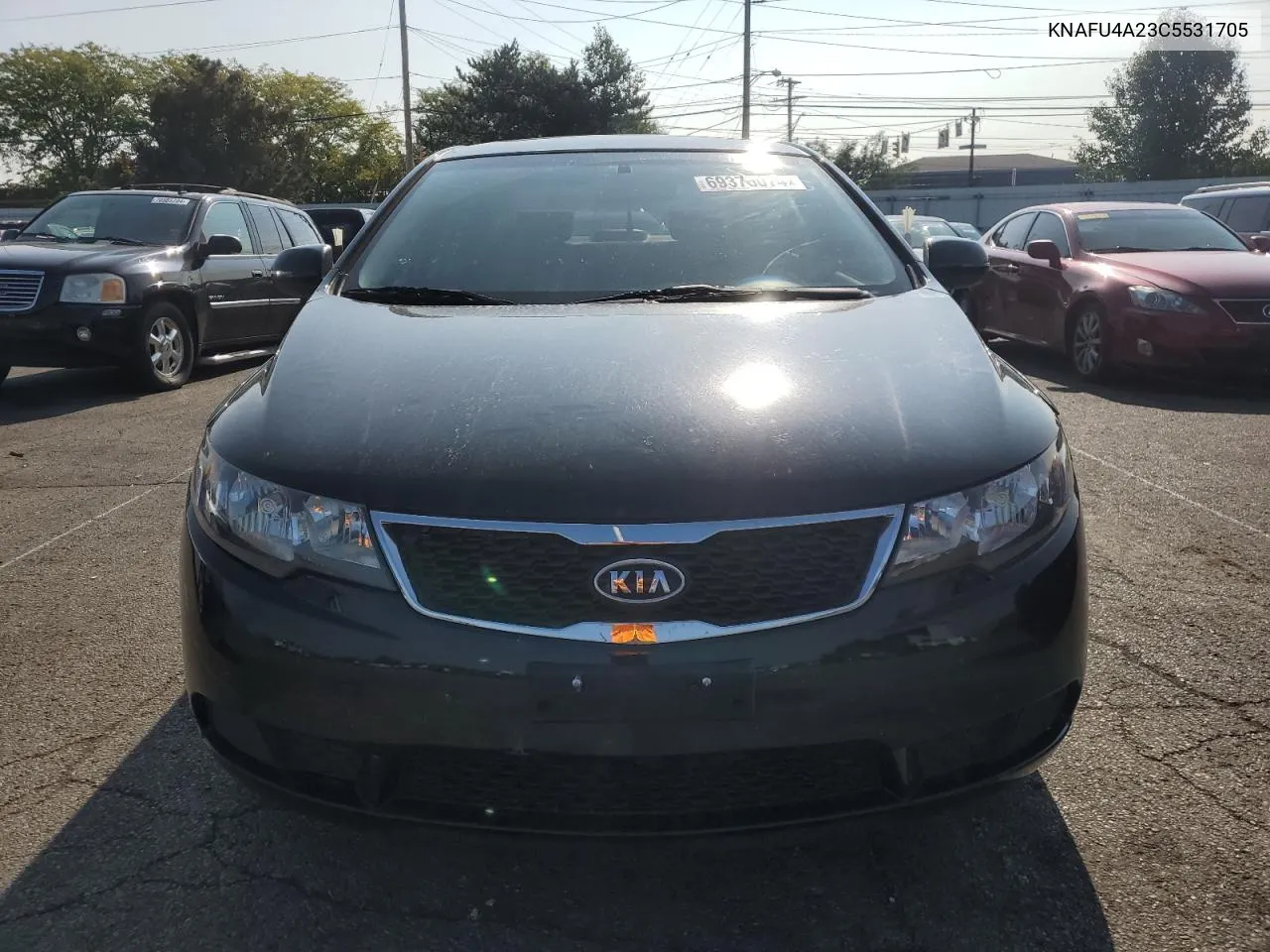 2012 Kia Forte Ex VIN: KNAFU4A23C5531705 Lot: 69376074