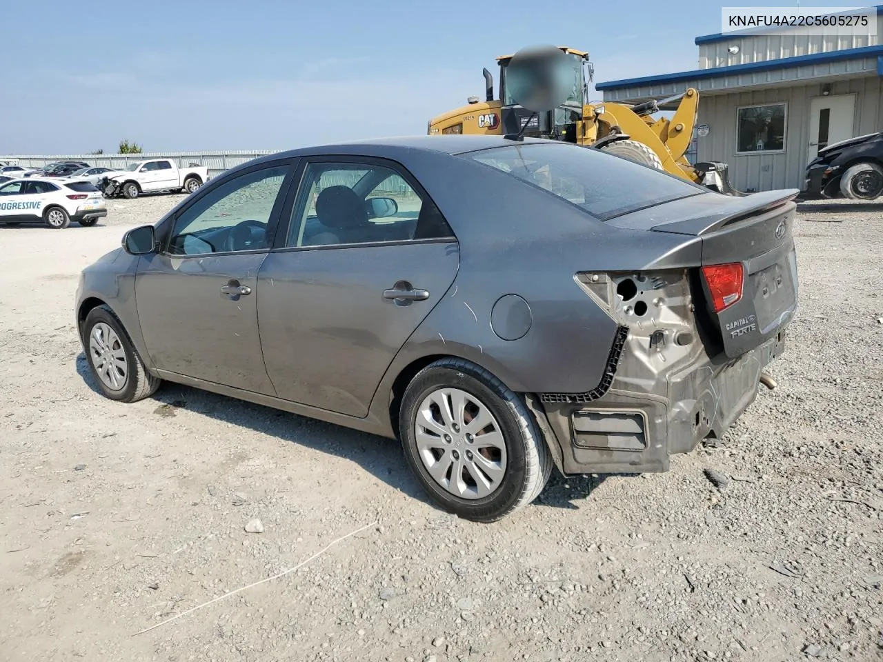 KNAFU4A22C5605275 2012 Kia Forte Ex