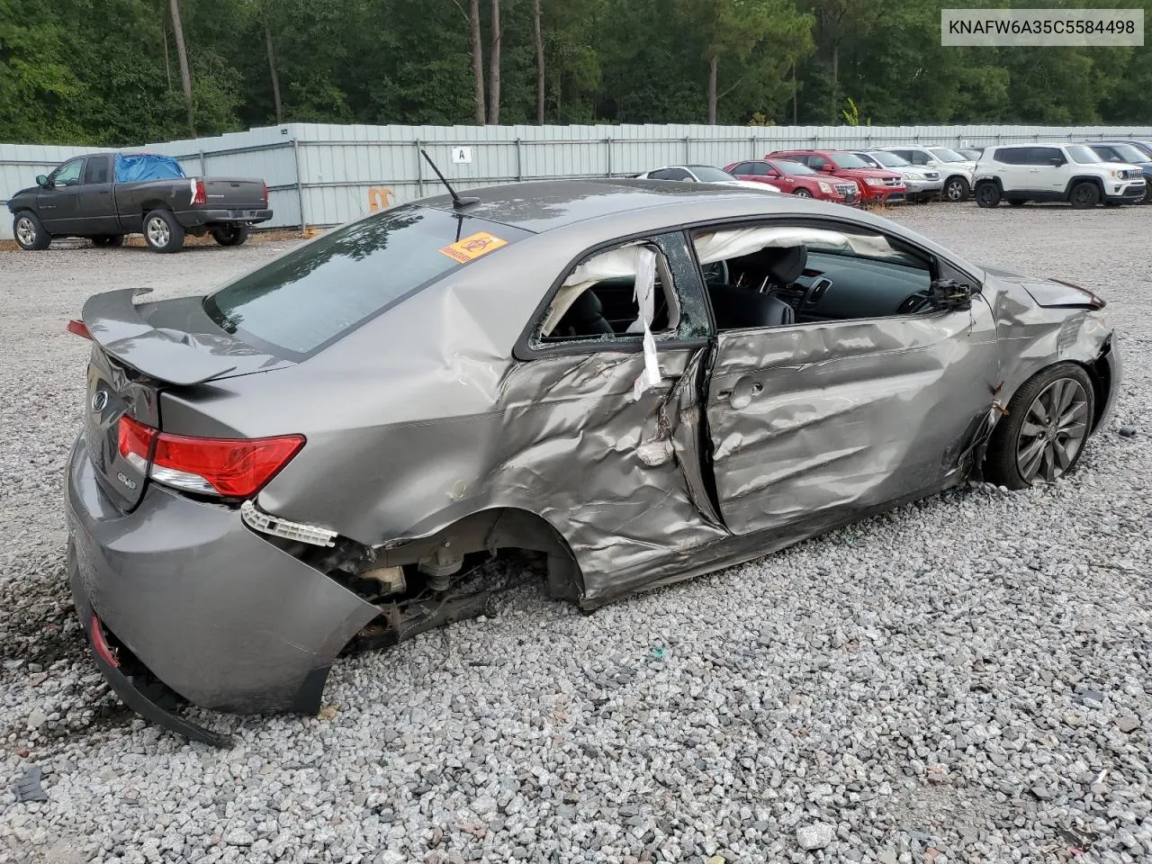 2012 Kia Forte Sx VIN: KNAFW6A35C5584498 Lot: 70055874