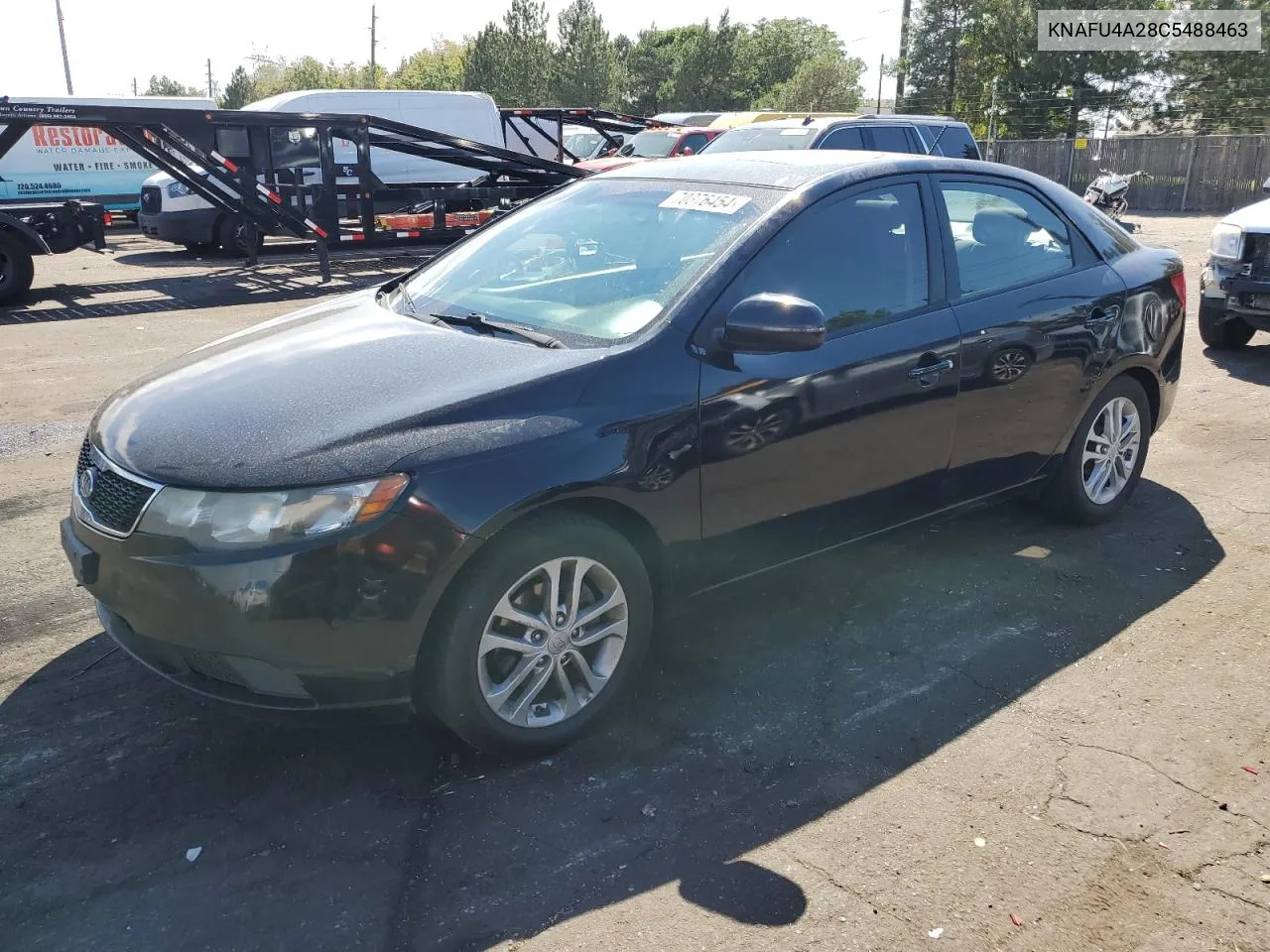 2012 Kia Forte Ex VIN: KNAFU4A28C5488463 Lot: 70376454