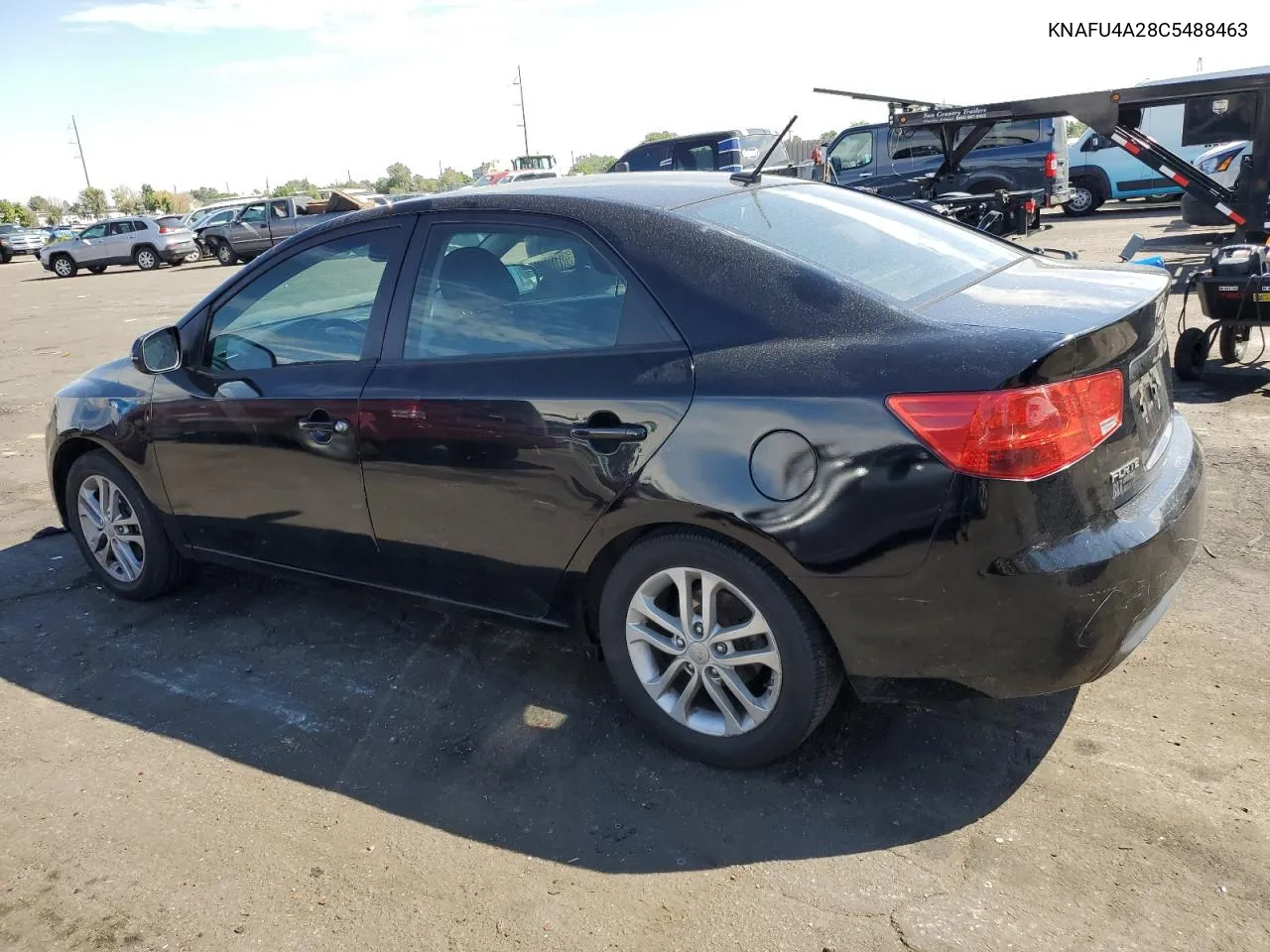 2012 Kia Forte Ex VIN: KNAFU4A28C5488463 Lot: 70376454