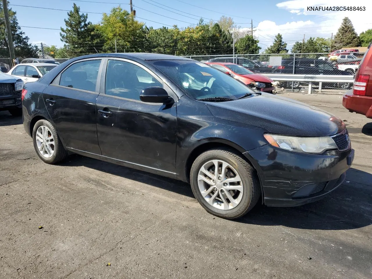 2012 Kia Forte Ex VIN: KNAFU4A28C5488463 Lot: 70376454