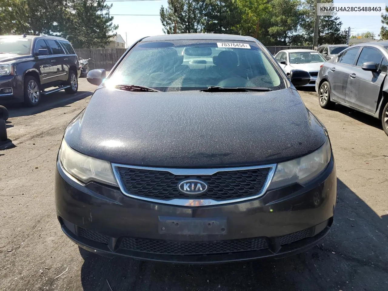 2012 Kia Forte Ex VIN: KNAFU4A28C5488463 Lot: 70376454