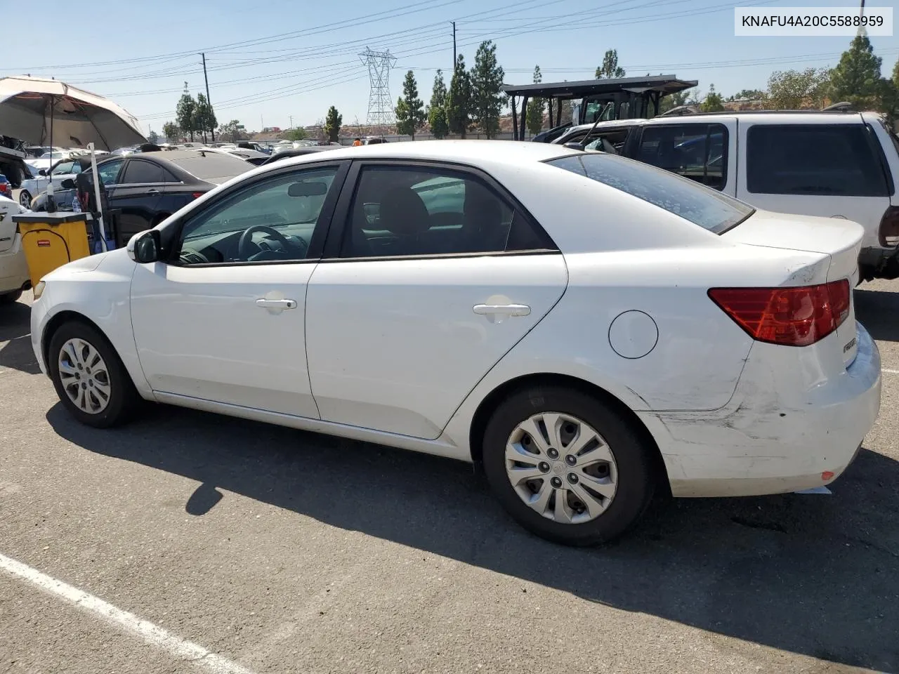 KNAFU4A20C5588959 2012 Kia Forte Ex