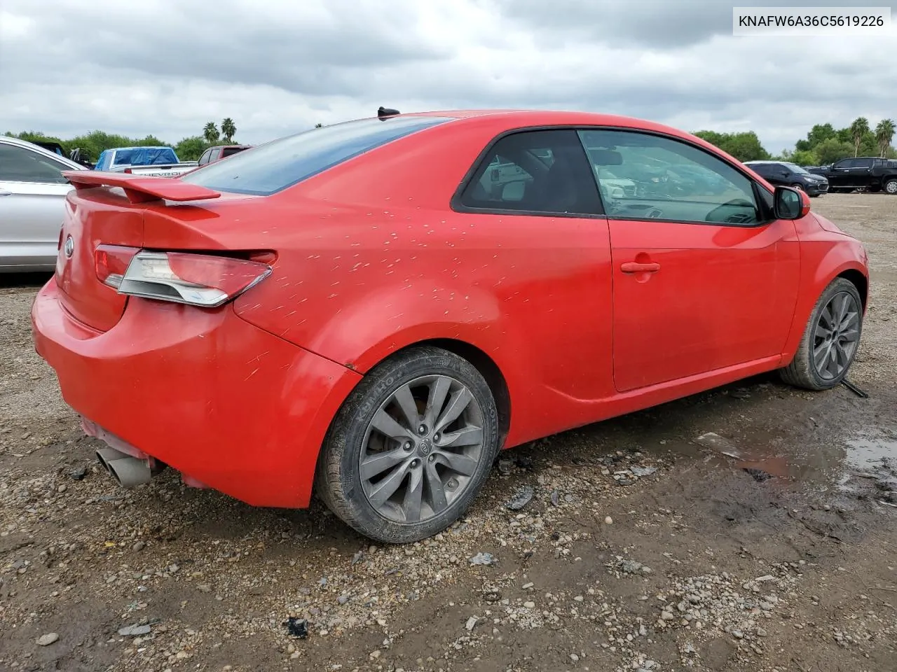 2012 Kia Forte Sx VIN: KNAFW6A36C5619226 Lot: 70537584