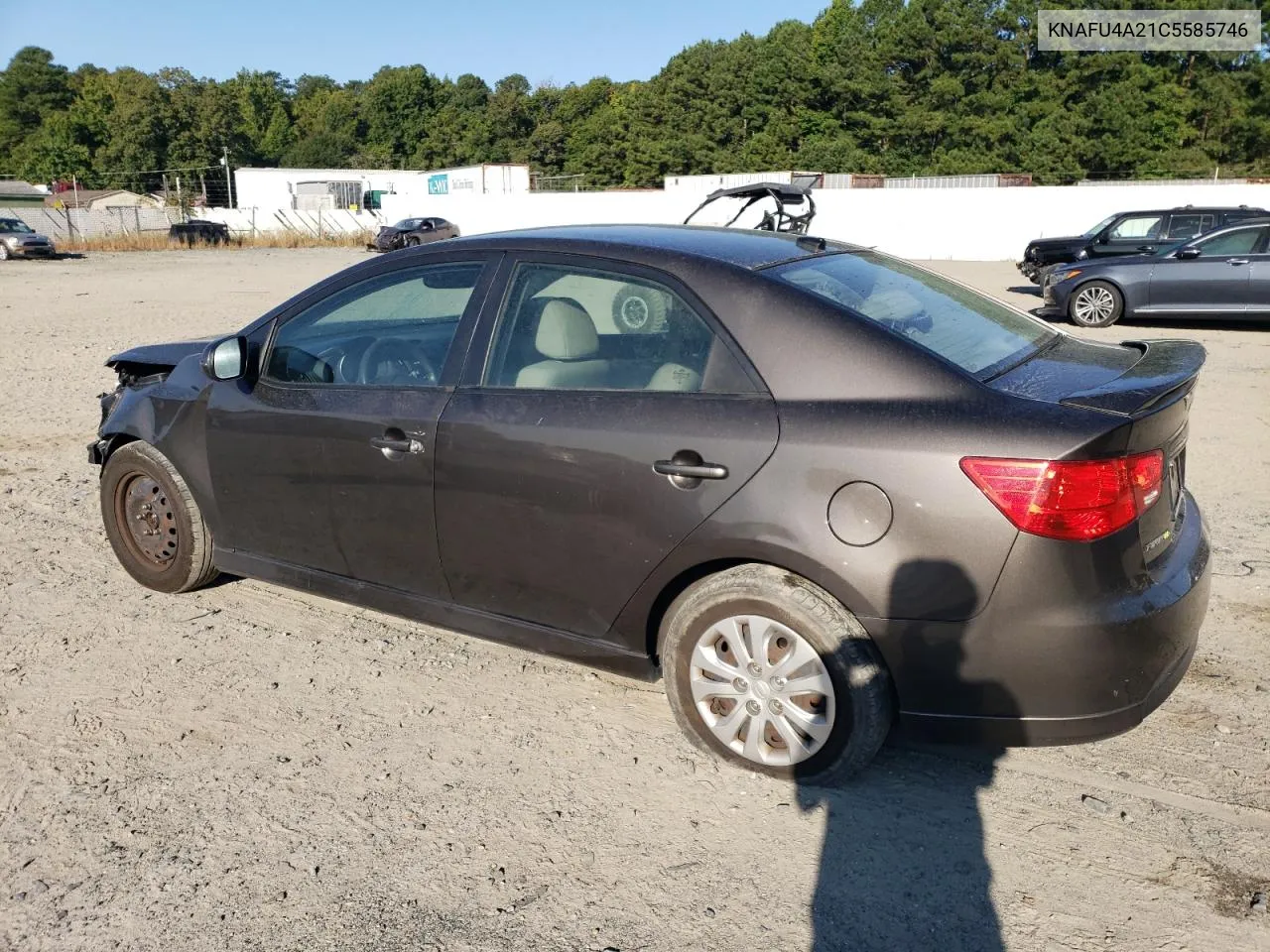 2012 Kia Forte Ex VIN: KNAFU4A21C5585746 Lot: 70565024