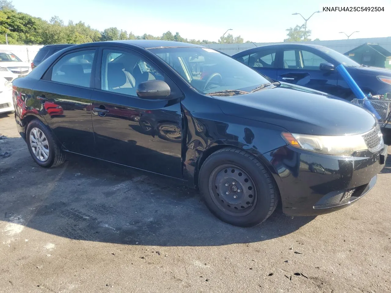 2012 Kia Forte Ex VIN: KNAFU4A25C5492504 Lot: 70618024