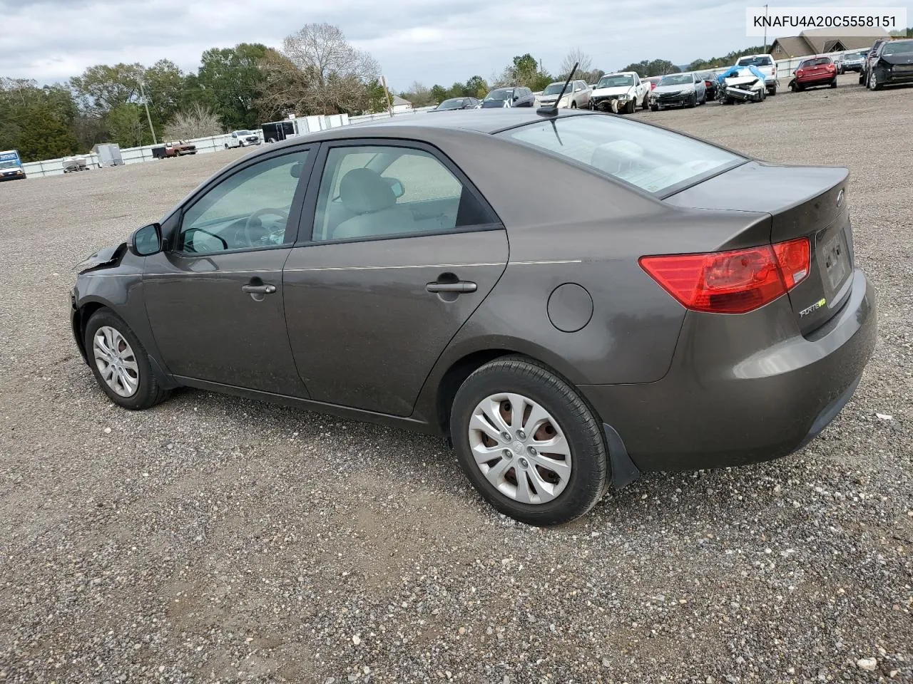 2012 Kia Forte Ex VIN: KNAFU4A20C5558151 Lot: 71024232