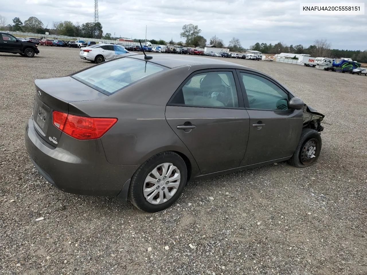 2012 Kia Forte Ex VIN: KNAFU4A20C5558151 Lot: 71024232