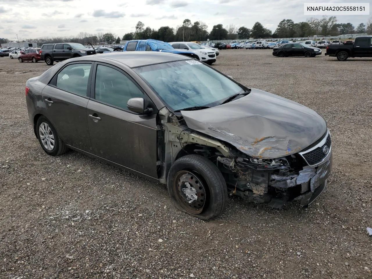 2012 Kia Forte Ex VIN: KNAFU4A20C5558151 Lot: 71024232