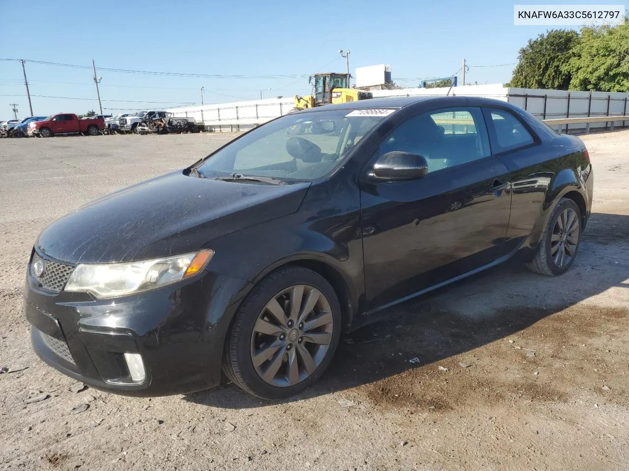 2012 Kia Forte Sx VIN: KNAFW6A33C5612797 Lot: 71098664