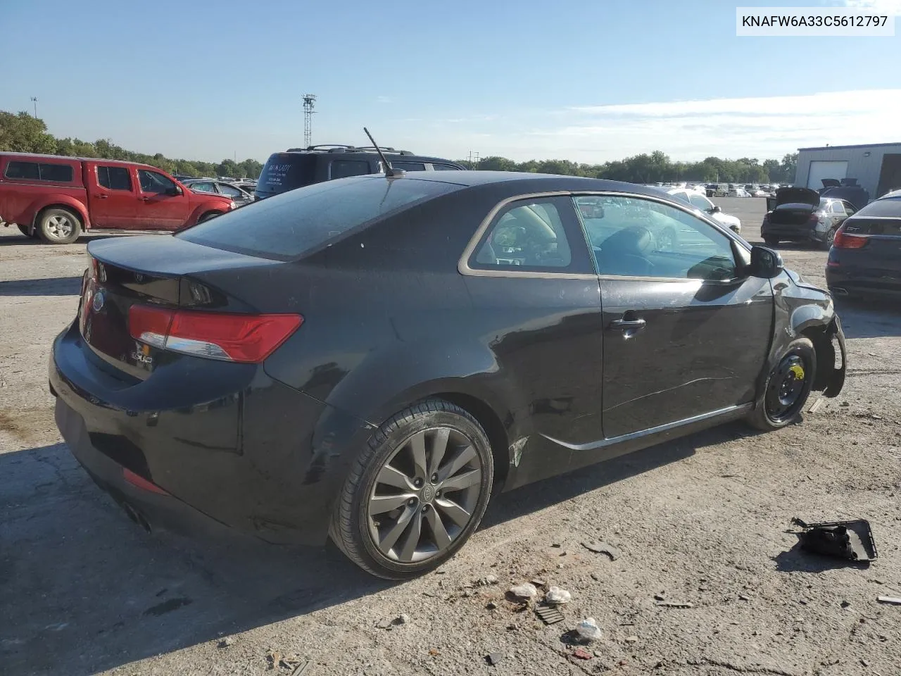 2012 Kia Forte Sx VIN: KNAFW6A33C5612797 Lot: 71098664