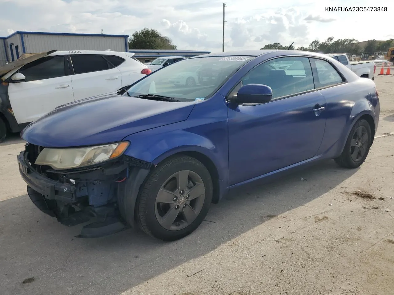 2012 Kia Forte Ex VIN: KNAFU6A23C5473848 Lot: 71106954